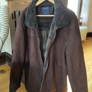 Men’s Nautica Suede Coat